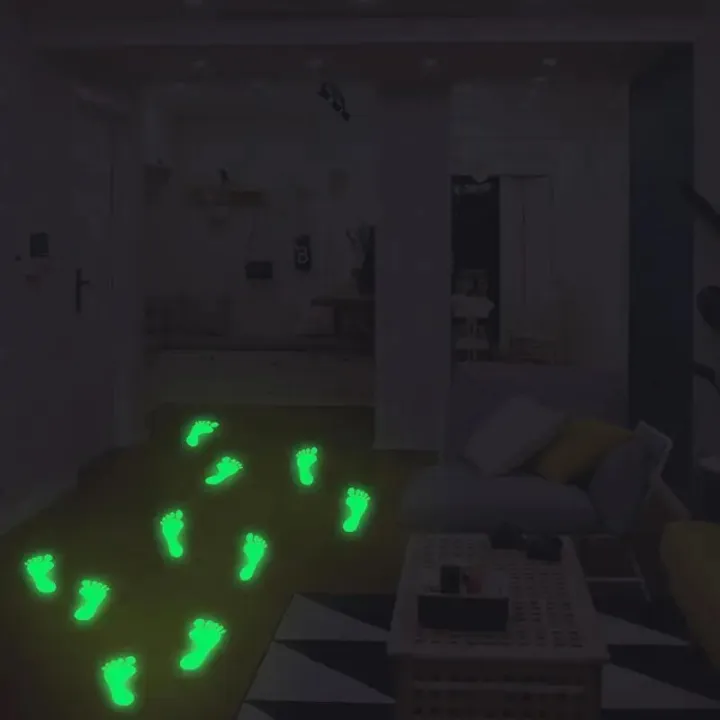 Luminous%20Footprint%20Stickers%20Decals%20Glow%20In%20The%20Dark%20Stickers%20Boy%20Girl%20Gift%20PVC%20Foot%20Floor%20Wall%20Sticker%20Home%20Decor%20Accessories%20-%20Image%205
