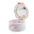 Great Rotating Music Box Plastic Music Box Jewelry Storage Innovative Girls Ballerina Jewelry Box. 