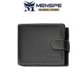 MENSPE Men Wallet Soft Leather Wallet Business Wallets High Quality Genuine Leather Coin Bag Zipper Multi-Card Position ID Credit Cards Holders Solid Color Travel Purses Coin Pouch. 
