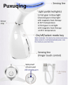 Puxuqing 309 Ms. W Anti wrinkle Face Neck Massager High Frequency Acoustic Vibration Thermal Chin Dust Remover Acne Treatment. 