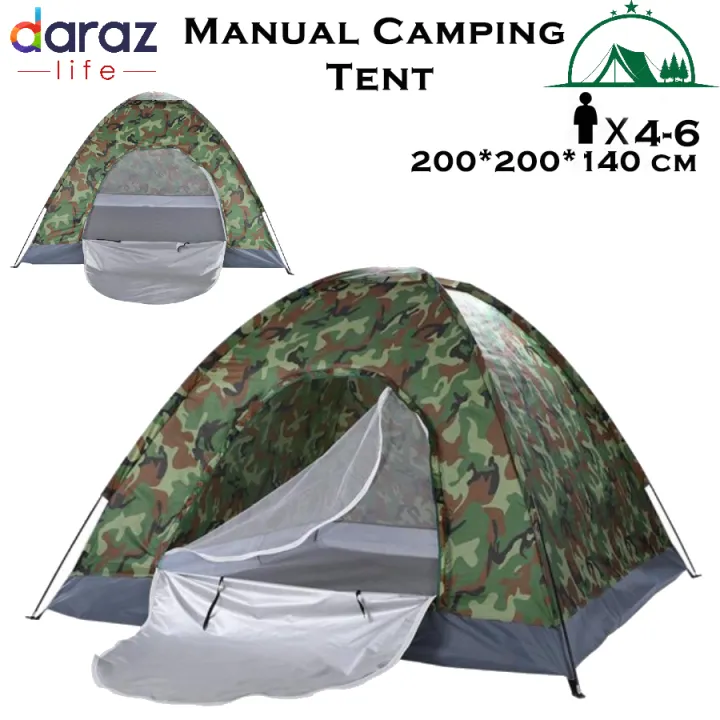 Green%204%20manual%20Durable%20Light%20weight%20%20Camping%20Tent%20-%20Image%202