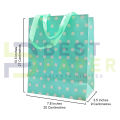 Best Paper Small Designed Paper Bag With Ribbon Handle - 27cm x 20cm x 9cm. 