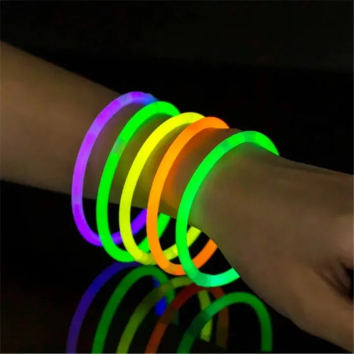 100/200PCS%20Glow%20Sticks%20Party%20Fluorescence%20Light%20Glow%20In%20The%20Dark%20Bracelet%20Necklace%20Neon%20Wedding%20Birthday%20Party%20Props%20Decor%20-%20Image%205
