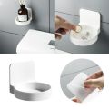 Multifunctional Bathroom Wall-Mounted Storage Rack / Automatic Hand Sanitizer Bottle Holder Base Sauce Condiment Rack. 