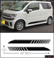 Car Side Body Stickers WAGON R Buddy Van Mini Car Hybrid Car Sports Car Kdh 2 Piece Double Side Vinyl Decal High Quality Plotter Cutting Maccal Stickers. 