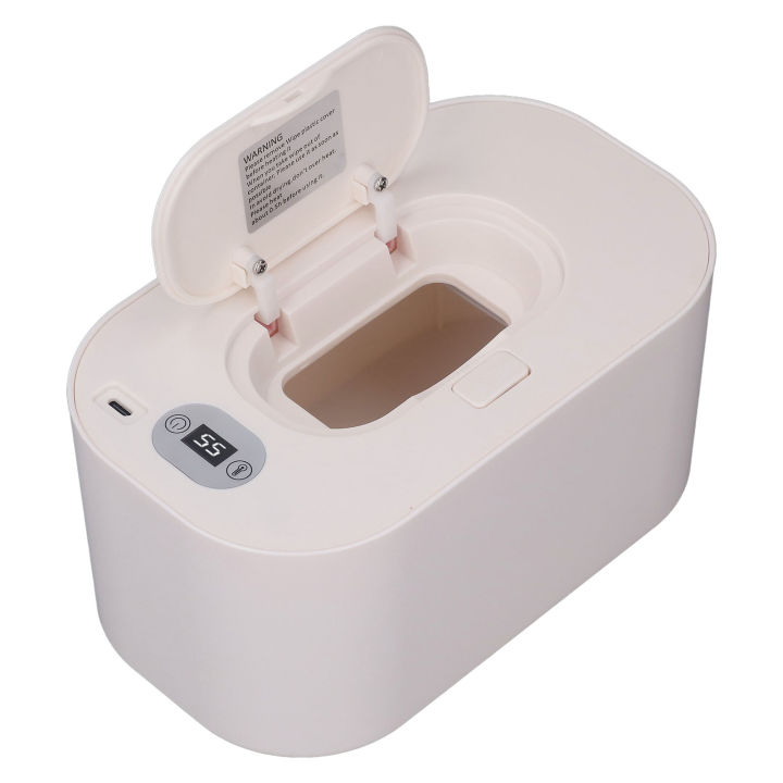 USB Wipe Heater Baby Wipe Warmer Rapid Heating Constant Temperature Heating Wet Wipe Dispenser Portable USB Wipe Heater for