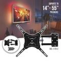 TV Wall Bracket Tilt Swivel Mount For 14 to 55 Inch LED/LCD Up to 50 KG Weight. 