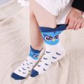 5 Pairs New Fashion Colorful Harajuku Korean Kawaii Cute Women Socks Cat Dog Owl Stripe Avocado Girl Cotton Cartoon Socks. 