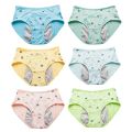 Little Girls' Soft Cotton Underwear Kids Cool Breathable Comfort Panty Toddler Undies. 