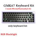 GMK67 Mechanical Keyboard Gaming Keyboard Machenike Wired Keyboard Hot Swappable 67 Keys Keyboard Kit RGB Light Mac Windows. 