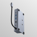 6 in 1 Doking Station for Steam Deck 4K 60Hz RJ45 USB3.0 for Steam Deck Charging TV Base. 