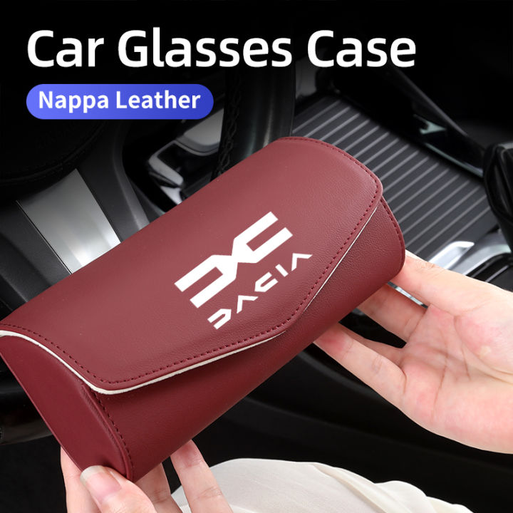 Car%20Sunglasses%20Storage%20Box%20Sun%20Visor%20Eyeglasses%20Case%20For%20Dacia%20Duster%20Logan%20Sandero%20Lodgy%20Dokker%20Stepway%20Mcv%202%20Solenza%20Largus%20-%20Image%202