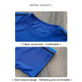 Yfashion 2pcs Boys Short Sleeves T-shirt Set Casual Quick-drying Tops Shorts Sportswear Training Suit For 4-10 Years Old Kids. 