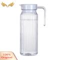 SuperRide Removable Lid Glass Jug Premium Glass Water Jug with Spill-free Spout Perfect for Coffee Milk Juice Food Grade Transparent Design 2pcs Set. 