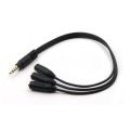 Aux Multi Headphone Earphone Audio Splitter Adapter 3.5mm Jack HUB Spliter Cable. 
