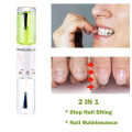Stop Nail Biting Treatment Nail Polish Bitter Cuticle Non-Toxic Healthy Oil Nail Hang. 
