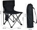 Folding Camping Chair, Oxford Canvas Fishing Painting Chair, Art Sketch Stool, Stable and Easy to Store | INeedz 175. 
