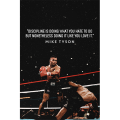 Mike Tyson Boxing Wall Poster / size 18x12 inches / posters / PosterWallz / IMG 35.10/ room décor posters. 