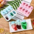Ice Cream Mold 6 to 8 Block Ice Cube Tray Food Safety Ice Cream Homemade Freezer Ice Cream Mold Home Ice Cream Tool. 