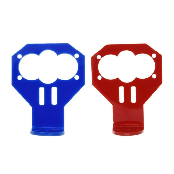 HC-SR04 Cartoon Ultrasonic sensor Holder/Mount Blue/Red