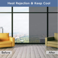 60×200Cm Anti UV Waterproof Window Stickers / Privacy Tint One Way Mirror Film Decoration / Glass Insulation Sunscreen Sticker For Home Office Bathroom Bedroom 1Pcs. 