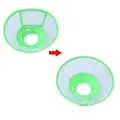 Dog Anti Bite Collar Lick Proof Wound-Recovery Soft Translucent Ruff Funnel Cover For Small Dog And Cat - M. 
