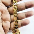 Gold plated Handsome Look BIG Lara chain 24 Inch Long. 