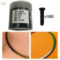 Badminton Racket Racquet Grommets Eyelets Stringing Machines Tools Replacement Durable String Protector for Gear Stringing Accessory Tennis , Single Wire Tube. 