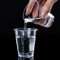 50pcs 330ml Disposable Clear Plastic Transparent Drinking Cups With Lid For Soft Drink, Juices To Use in Kitchen, All Functions, And For Restaurants Etc.. 
