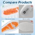 RunY 1Pair Zoom Boost Sport Insoles Latex Insoles Super Soft High Elasticity Air Cushion Shoe Pads. 