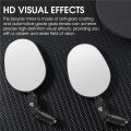 WEST BIKING Wide Angle Bike Rearview Mirror MTB Road Bicycle Handlebar Mirror 360 Rotation Adjustable Cycling Rear View Mirror. 