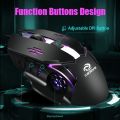 LED Backlight Gaming Mouse With 6 Buttons VF62 Cadeve. 