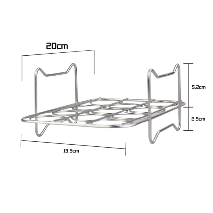 1%20Piece%20Egg%20Steamer%20Rack%20Stainless%20Steel%20Air%20Fryer%20Rack%20Replacement%20Parts%20for%20Foodi%20DZ201/401%20-%20Image%202
