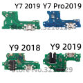 NEW USB Charging Port Dock Charger Plug Connector Board Flex Cable MIC For Huawei Y7 Y7a Y7p Y9 Y9a Y9s Prime 2018 2019 2020. 