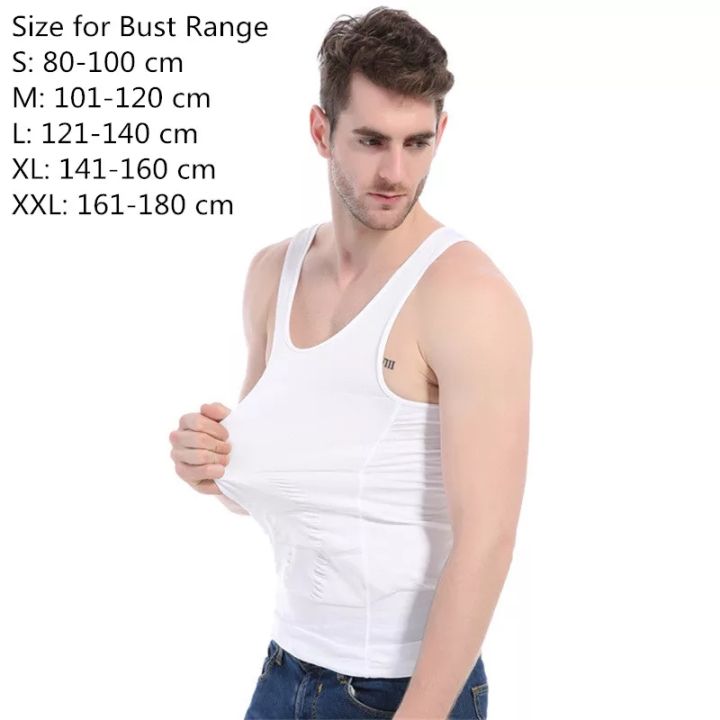 Slim%20N%20Lift%20T-Shirt%20For%20Men%20Body%20Shaper%20Vest%20All-Season%20Stretch%20Fabric%20Slim%20Fit%20Waist%20Controller%20Shirt%20White%20-%20Image%208
