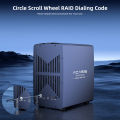 ACASIS 3.5-inch 5 Disk Enclosure Disk Array Box. RAID Mode Array Enclosure USB 3.0 to SATA Works Noiseless EC-7355. 