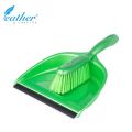 PLASTIC DUSTPAN WITH BRUSH - FEATHER BRAND. 