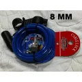 Bicycle MTB Wire Locks, Key / Password Chain and Cable Lock 1000mm Length 6/8MM Thickness with Holder, Anti-Theft Lock ACCESS Brand. 