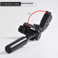 Tripod Head Camera Video Head Hydraulic Fluid Handle 3/8" 1/4"Thread with Quick Release Plate. 