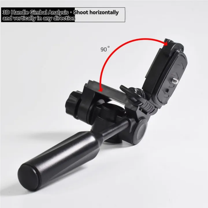Tripod%20Head%20Camera%20Video%20Head%20Hydraulic%20Fluid%20Handle%203/8"%201/4"Thread%20with%20Quick%20Release%20Plate%20-%20Image%205