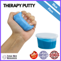THERAPUTTY BLUE (FIRM) THERAPY PUTTY FOR HAND EXERCISE (100 gram 50 gram). 