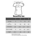 Beautiful Tee Ladies Women Tees Tops Tshirt. 