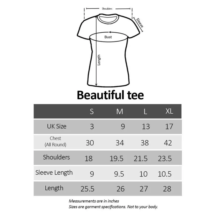 Beautiful%20Tee%20Ladies%20Women%20Tees%20Tops%20Tshirt%20-%20Image%203