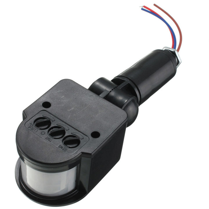 【TopazTrove】12V Motion Sensor 220V 110V Movement Automatic Infrared Wall Mount Timer Outdoor 24V LED Motion Sensor Light Switch