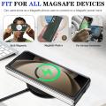 New arrival- Kalebol Strong Magnetic MagSafe Tri-Fold Wallet Side Sticker Leather Phone Case For Samsung Galaxy Z Flip6/Samsung Galaxy S24 Ultra 5G/Samsung Galaxy Z Fold6/Samsung Galaxy S25 Ultra 5G/Samsung Galaxy Z Fold. 