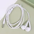 U19 Smooth Surface Wired Earphones Super Bass 3.5mm Headphones With Built-in Mic Hands Noise Canceling Earbuds Music Headset. 