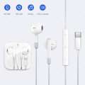 Type C 3.5mm Headset Stereo Music Earbud Wired Headphones With MIC DAC Chip For Samsung Xiaomi Google Pixel Poco Realme Computer. 