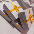 7 * 7 * 2.5 inches 5 empty gift boxes / gift box / Square shaped empty gift box. 