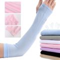 Outdoors Cycling UV Protection Arm Covers Summer Ice Silk Sunscreen Oversleeves for Men Women Skin Protection Fashion Arm Sleeves. 