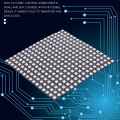 WS2812B LED RGB Flexible Pixel Panel 16X16 Individually Addressable Panel Light LED Module Screen. 